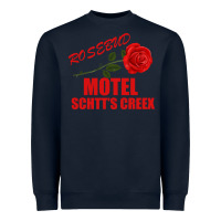 Navy rosebud  motel schtts creex Heavyweight Sweatshirt - Bettercallsaul