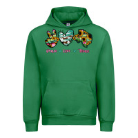 Emerald Peace Love Texas Urban Hoodie - RanaPortraitStore