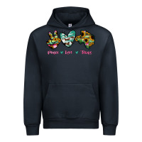 Navy Peace Love Texas Urban Hoodie - RanaPortraitStore