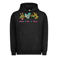 Pigment Black Peace Love Texas Urban Hoodie - RanaPortraitStore