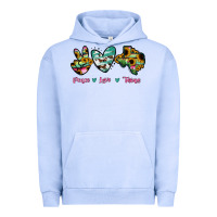 Pigment Grape Ice Peace Love Texas Urban Hoodie - RanaPortraitStore