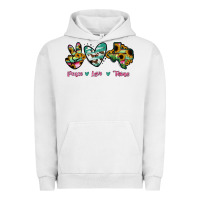 Pigment Lunar Rock Peace Love Texas Urban Hoodie - RanaPortraitStore