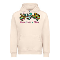 Sandshell Peace Love Texas Urban Hoodie - RanaPortraitStore