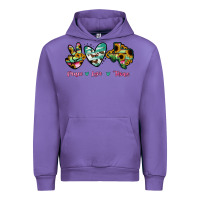 Tulip Peace Love Texas Urban Hoodie - RanaPortraitStore