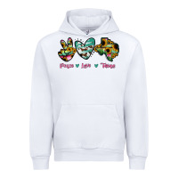 White Peace Love Texas Urban Hoodie - RanaPortraitStore