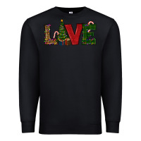 Black christmas tree love Premium Sweatshirt - RanaPortraitStore