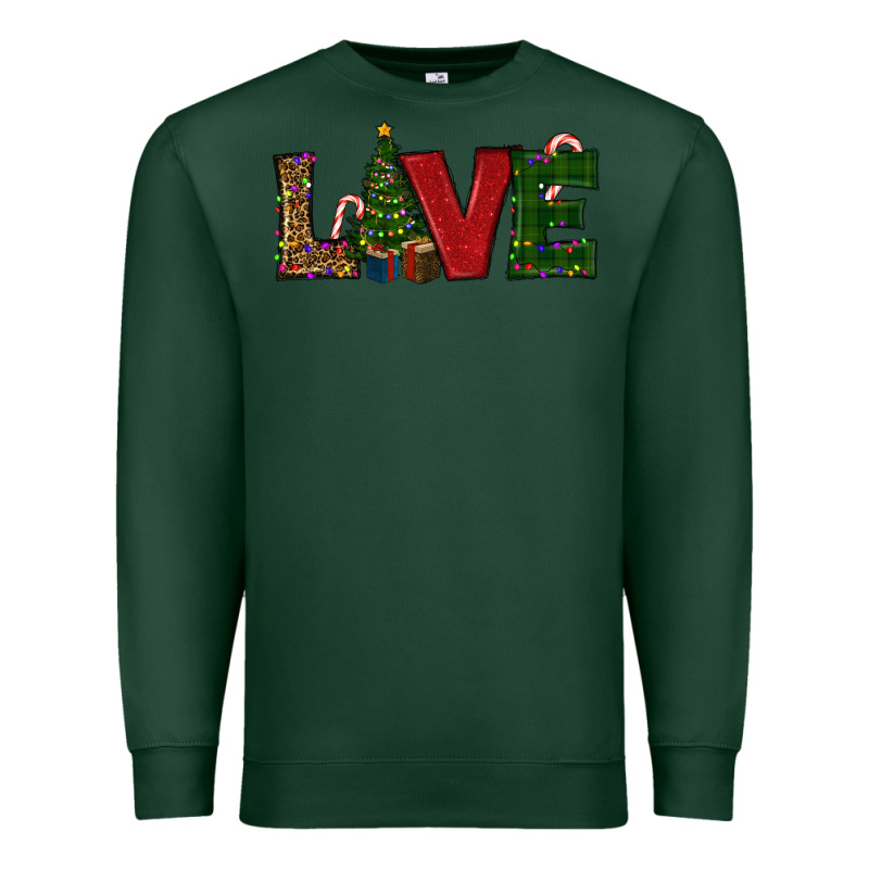 Christmas Tree Love Premium Sweatshirt by RanaPortraitStore | Teevron