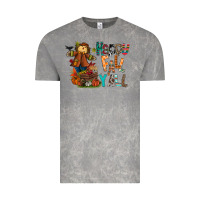 Cloud Rock happy fall y all Vintage Tee - CowhideDigitalArt