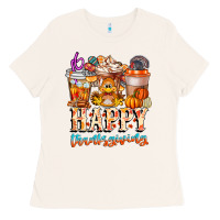 Bone happy thanksgiving Ladies Tee - CowhideDigitalArt