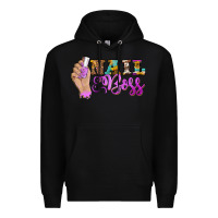 Black nail boss Premium Hoodie - BarkalooDesign
