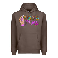 Coffee nail boss Premium Hoodie - BarkalooDesign