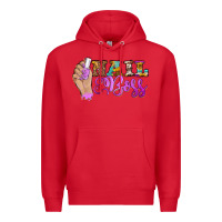 Red nail boss Premium Hoodie - BarkalooDesign