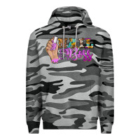 Slate Camo nail boss Premium Hoodie - BarkalooDesign