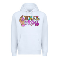 White nail boss Premium Hoodie - BarkalooDesign