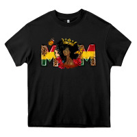 Black Juneteenth mom Mother's Day Heavy Core Tee - FaDigitalArtStudio