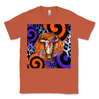 Copper halloween bull skull Classic Tee - BarkalooDesign