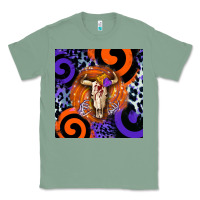 Sage halloween bull skull Classic Tee - BarkalooDesign