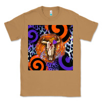 Toasted Coconut halloween bull skull Classic Tee - BarkalooDesign