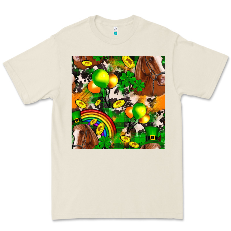 St. Patrick's Day Horse With Balloons Premium Tee by FaDigitalArtStudio | Teevron