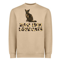 Mushroom Real Men Love Cats Heavyweight Sweatshirt - Bettercallsaul