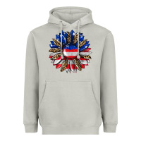 Moon Dust american flag leopard Heavyweight Hoodie - RanaPortraitStore