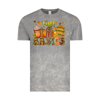 Cloud Rock Fall Basics Vintage Tee - CowhideDigitalArt