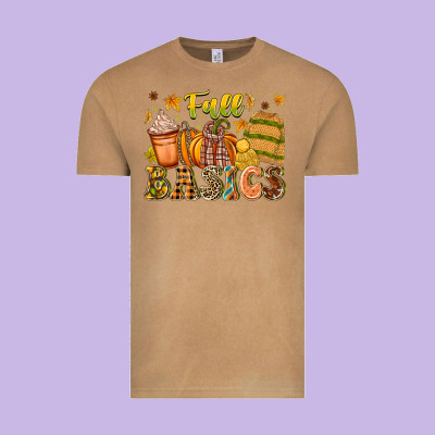 Fall Basics Vintage Tee Designed By Cowhidedigitalart
