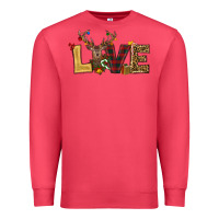 Cardinal christmas reindeer love Premium Sweatshirt - RanaPortraitStore