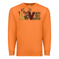 Carrot christmas reindeer love Premium Sweatshirt - RanaPortraitStore
