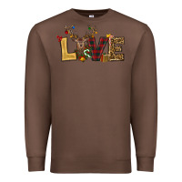 Chestnut christmas reindeer love Premium Sweatshirt - RanaPortraitStore