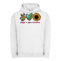 Pigment Lunar Rock Peace Love Sunshine Urban Hoodie - RanaPortraitStore