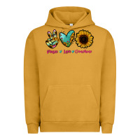 Pigment Peanut Butter Peace Love Sunshine Urban Hoodie - RanaPortraitStore