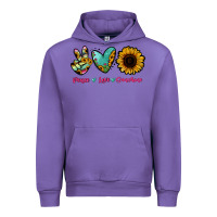 Tulip Peace Love Sunshine Urban Hoodie - RanaPortraitStore