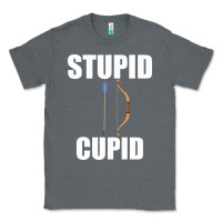 Charcoal Heather Studip Cupid Classic Tee - Bettercallsaul