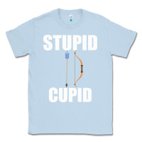 Dusty Blue Studip Cupid Classic Tee - Bettercallsaul