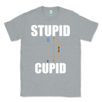 Heather Grey Studip Cupid Classic Tee - Bettercallsaul