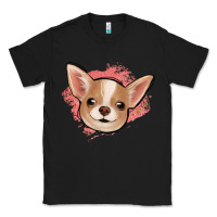 Black chihuahua pink glitter Classic Tee - Jasminsmagicworld
