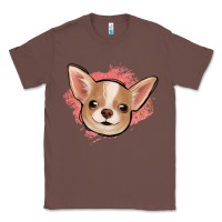 Chestnut chihuahua pink glitter Classic Tee - Jasminsmagicworld