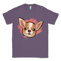 Lavender chihuahua pink glitter Classic Tee - Jasminsmagicworld
