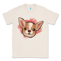 Natural chihuahua pink glitter Classic Tee - Jasminsmagicworld