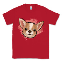 Red chihuahua pink glitter Classic Tee - Jasminsmagicworld
