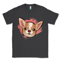 Smoke chihuahua pink glitter Classic Tee - Jasminsmagicworld