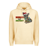 Pina Colada merry and bright french bulldog Premium Hoodie - RanaPortraitStore