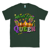 Sports Green mardi gras queen Classic Tee - FaDigitalArtStudio