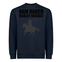 Navy Ram Ranch Really Rocks! Heavyweight Sweatshirt - Bettercallsaul