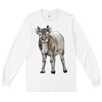 White reindeer fawn deer Long Sleeve Tee - LillyAllenDesigns