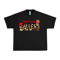 Black busy raising ballers Urban Heavy Tee - CowhideDigitalArt