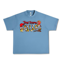 Pebble Blue busy raising ballers Urban Heavy Tee - CowhideDigitalArt