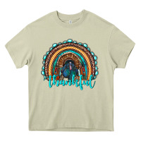 Mossy western thanksgiving rainbow with turkey Heavy Core Tee - RanaPortraitStore