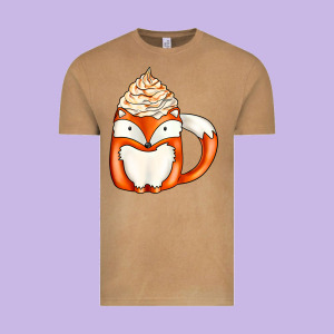 Coffee Cups Animal Vintage Tee Designed By Cowhidedigitalart